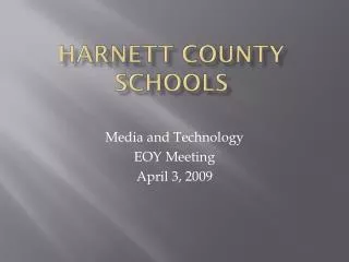 Harnett county schools