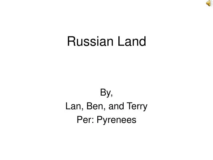 russian land