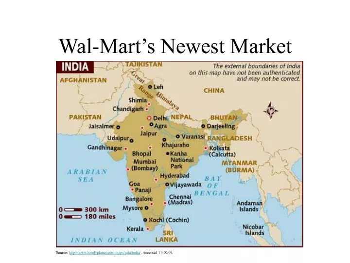 wal mart s newest market