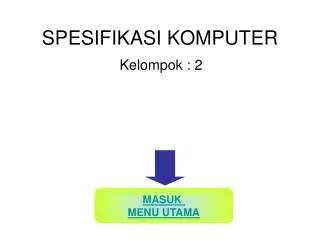 spesifikasi komputer