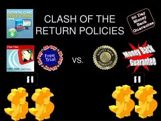 CLASH OF THE RETURN POLICIES
