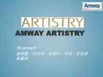AMWAY ARTISTRY - slide 1