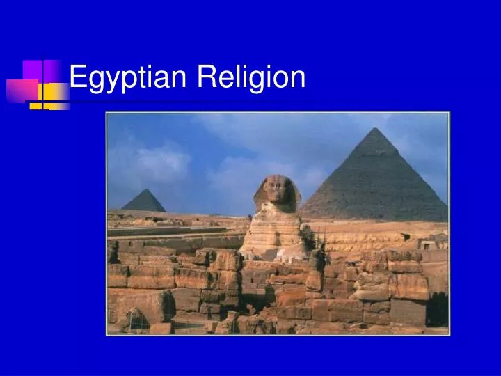 egyptian religion