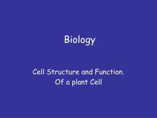 biology