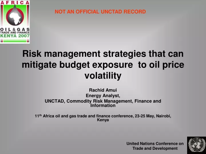 risk management strategies that can mitigate budget exposure to oil price volatility