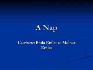 a nap
