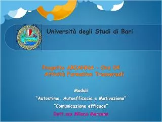 universit degli studi di bari