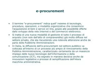 e procurement
