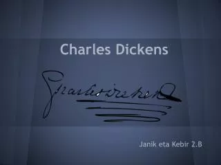 charles dickens