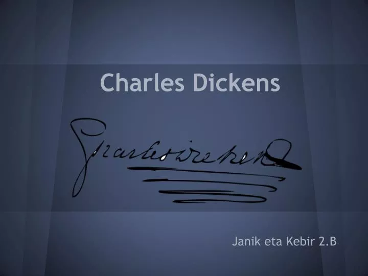 charles dickens