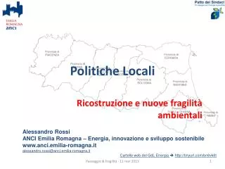 politiche locali