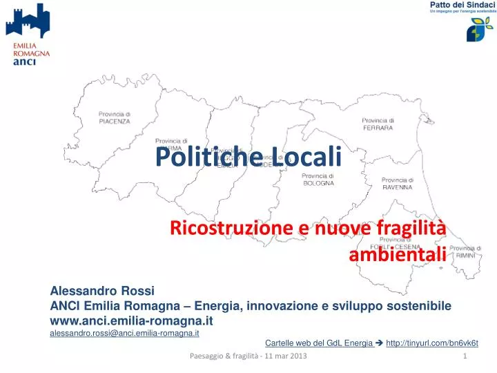politiche locali