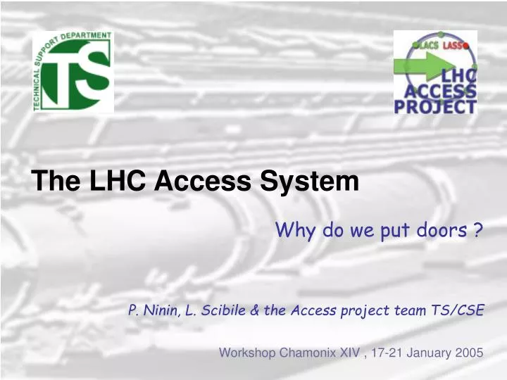 the lhc access system