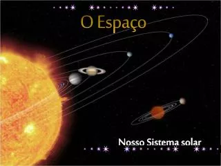 o espa o