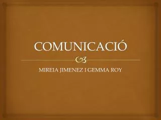 comunicaci