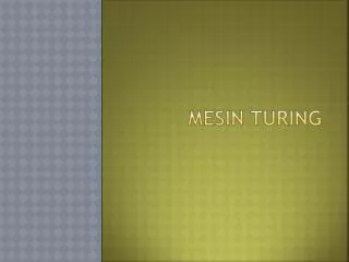 mesin turing