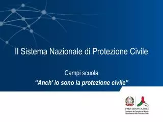 il sistema nazionale di protezione civile