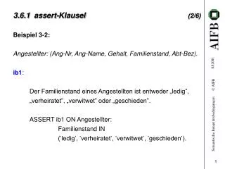3 6 1 assert klausel 2 6