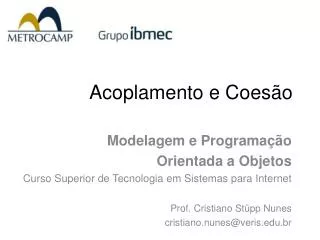 acoplamento e coes o