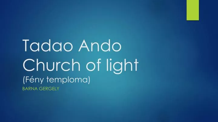 tadao ando church of light f ny temploma