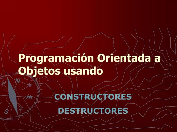 programaci n orientada a objetos usando