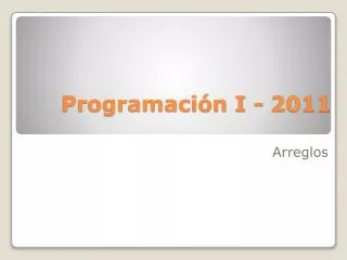 programaci n i 2011