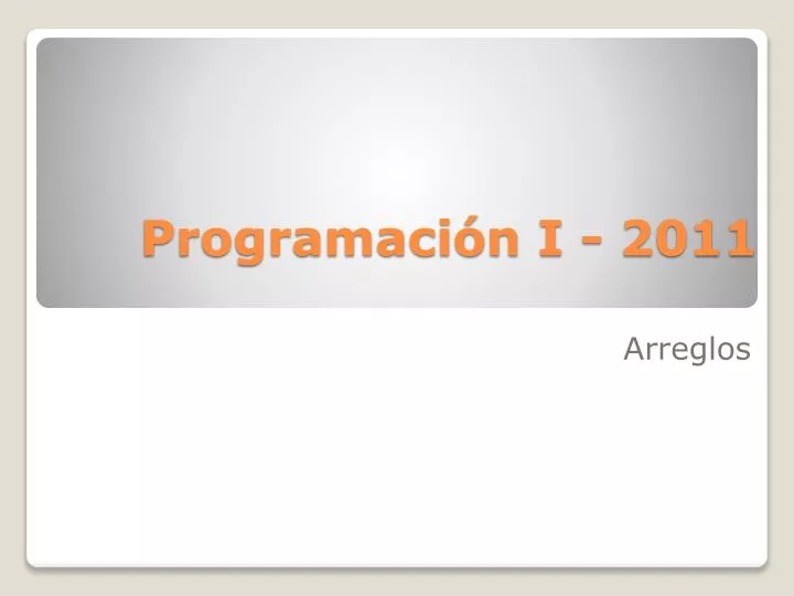 programaci n i 2011