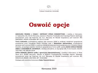 oswoi opcje