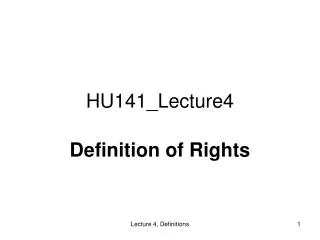 HU141_Lecture4