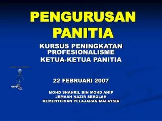pengurusan panitia