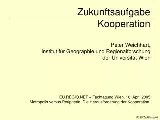 zukunftsaufgabe kooperation