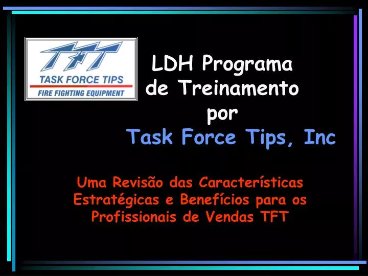 ldh programa de treinamento por task force tips inc