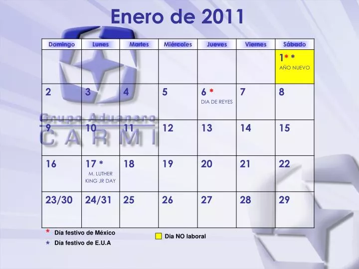 enero de 2011