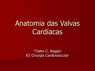 anatomia das valvas card acas