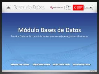 m dulo bases de datos