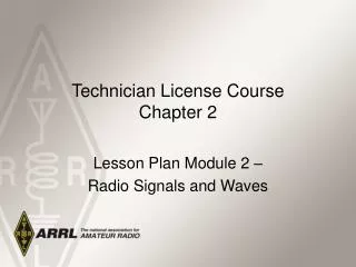Technician License Course Chapter 2
