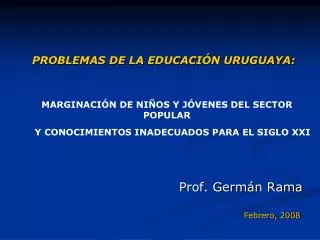 prof germ n rama