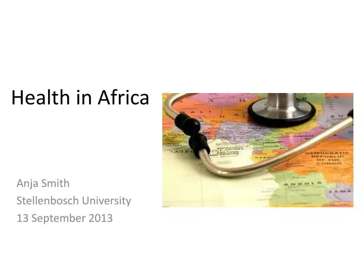 health in africa