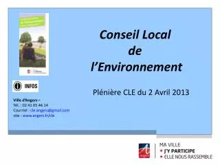 conseil local de l environnement