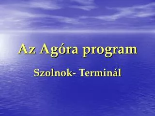 az ag ra program