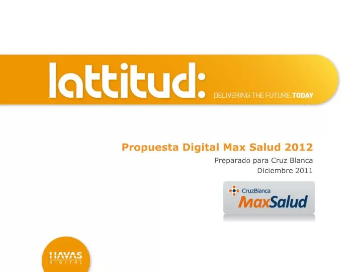 propuesta digital max salud 2012