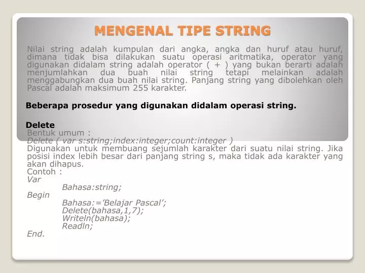Ppt Mengenal Tipe String Powerpoint Presentation Free Download Id3944559 8548