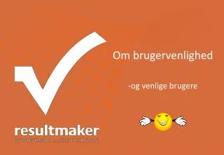 om brugervenlighed