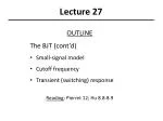 Lecture 27 - slide 1