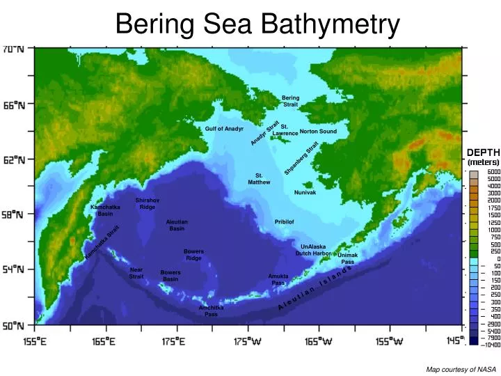 bering sea bathymetry