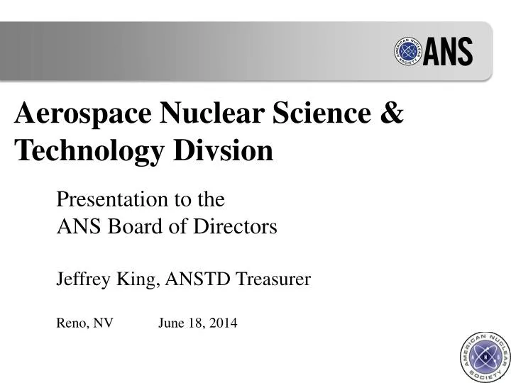 aerospace nuclear science technology divsion