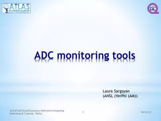 ADC monitoring tools