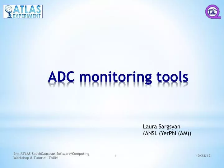 adc monitoring tools