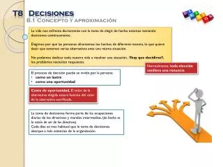 t8 decisiones