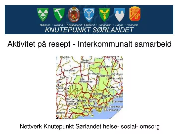 nettverk knutepunkt s rlandet helse sosial omsorg